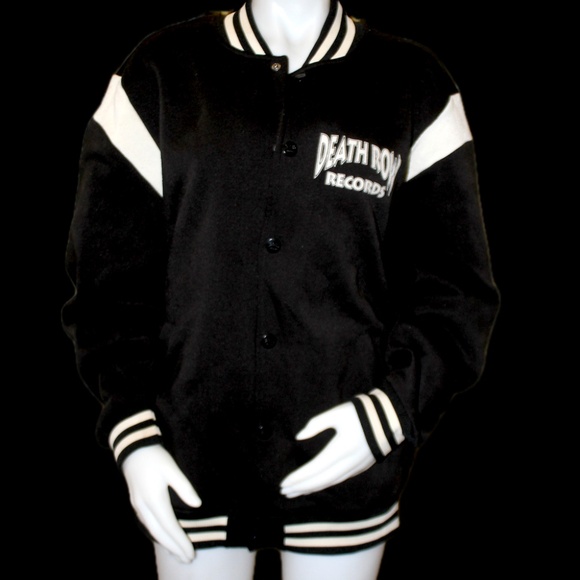 Death Row Chair Varsity Jacket Men’s Size Large - Picture 5 of 11